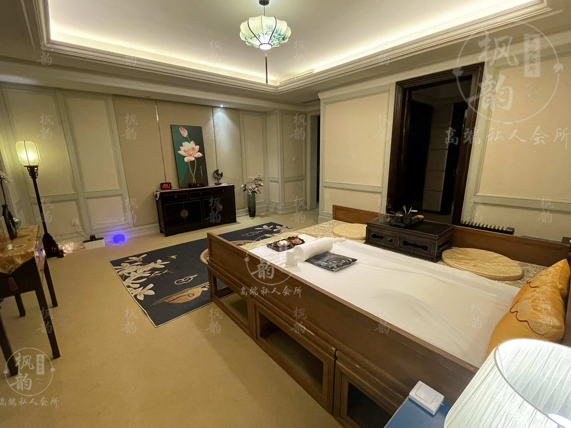 三明天津渔阳鼓楼人气优选沐足会馆房间也很干净，舒适的spa体验